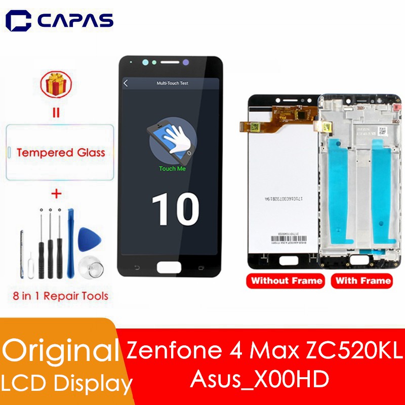 Màn Hình Cảm Ứng Lcd Thay Thế Cho Asus Zenfone 4 Max Zc520Kl X00Hd 5.2 Inch