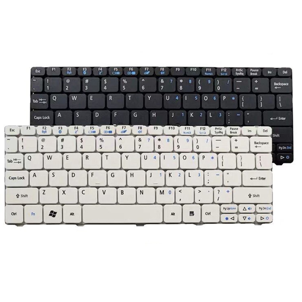 BÀN PHÍM LAPTOP ACER ASPIRE ONE 521 522 532 533 D255 D257 D260 D270 D532 N57 NAV50 NAV51 NAV70 PAV70 ZE6 ZE7