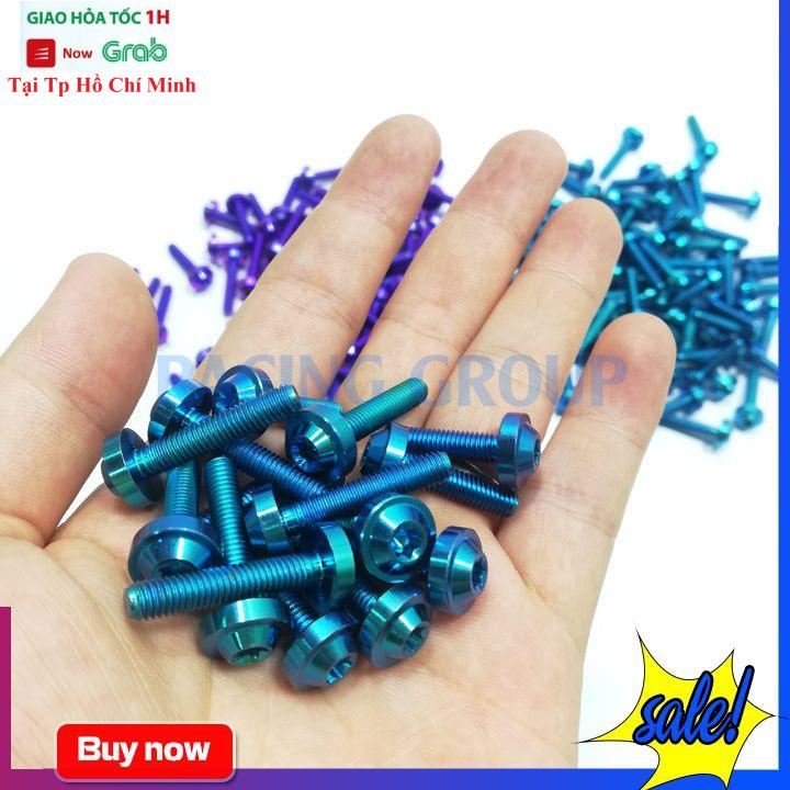 Ốc 5Li30 Gr5 Gắn Xe Máy Nhiều Màu (Giá 1 Con)