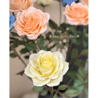Hoa Hồng Đất Sét Nhật Handmade