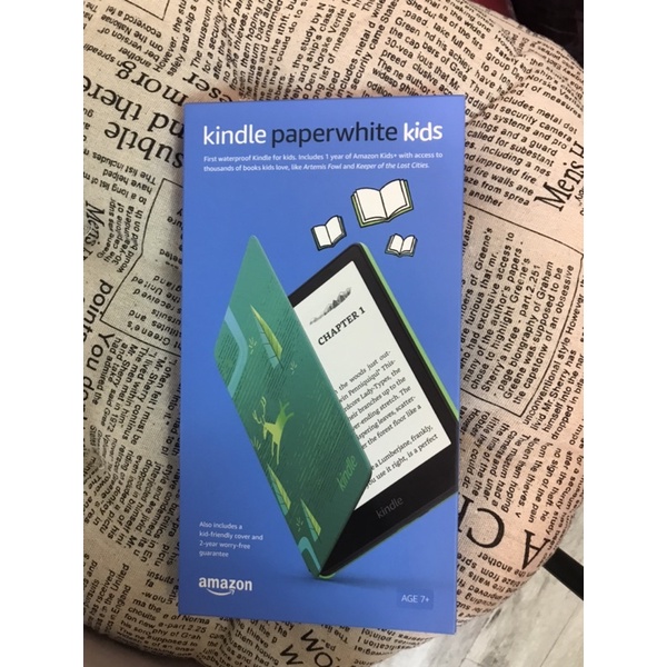 Máy đọc sách Kindle Paperwhite Gen 5 Kids New - Chính Hãng - Bảo hành 13 tháng