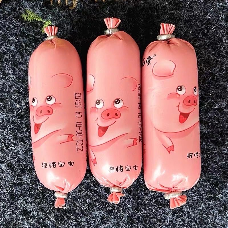 Xúc xích cute 4 vị gà, heo cay, heo hồng, ngô siêu ngon