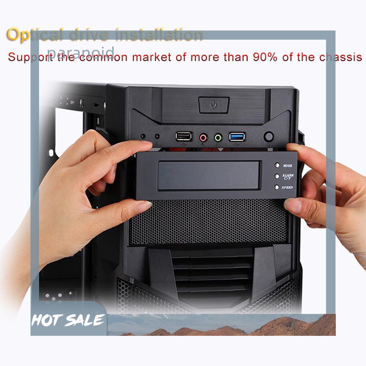 Bảng Điều Khiển Nhiệt Độ Cpu Trước Màn Hình Lcd 3 Cánh 5.25 " | BigBuy360 - bigbuy360.vn