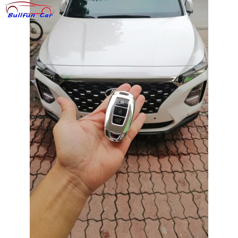 HUYNDAI Bao chìa khoá ốp chìa khoá huyndai Santafe Kona Accent