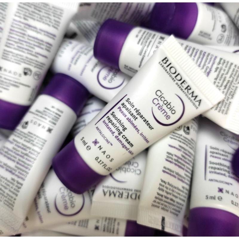 Bioderma Cicabio (tím) kem dưỡng ẩm phục hồi da 5ml