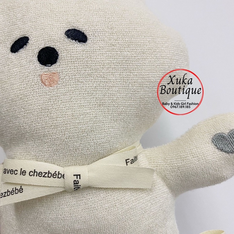 Thú Bông Hữu Cơ Organic 100% bông PP Chính hãng Kamimi Cao Cấp