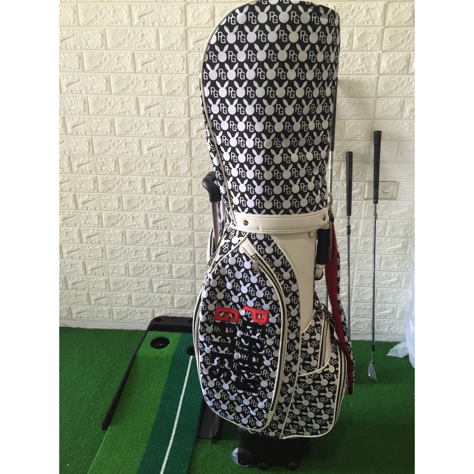 Túi đựng gậy Golf PLG, túi gậy golf có bánh xe và tay kéo, chất liệu vải dù siêu bền đẹp