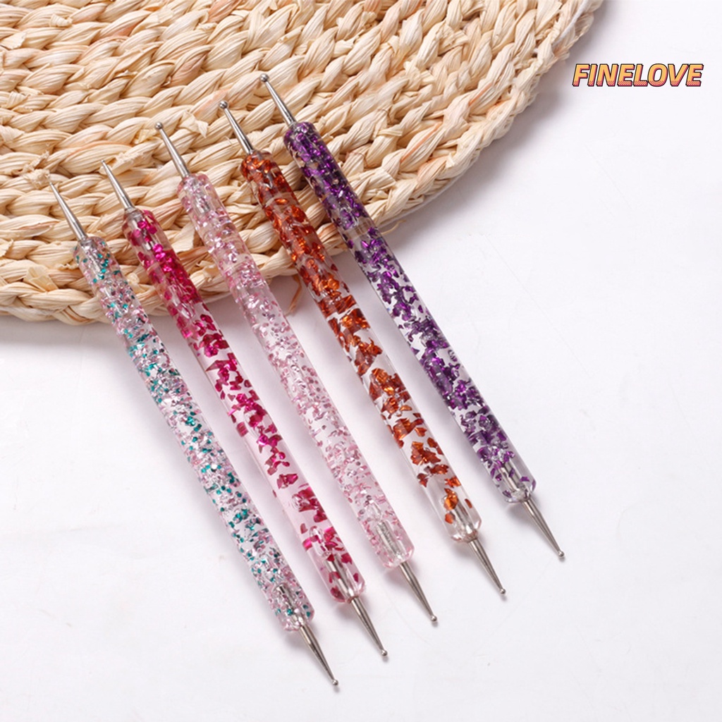 Set 5 Bút Hai Đầu Dùng Trang Trí Móng Nghệ Thuật