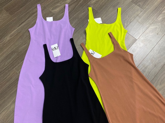 ☢️☢️Đầm body midi ZR