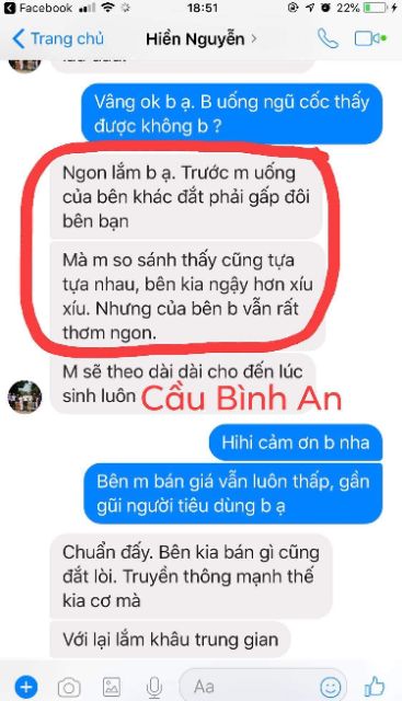 Ngũ cốc cao cấp Cầu Bình An