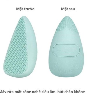 Máy rửa mặt HoMedics, công nghệ siêu âm, hút chân không - Bảo hành chính hãng