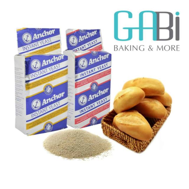 [Mã 77FMCGSALE1 giảm 10% đơn 250K] Men instant lạt/ngọt Anchor 20g - 100g