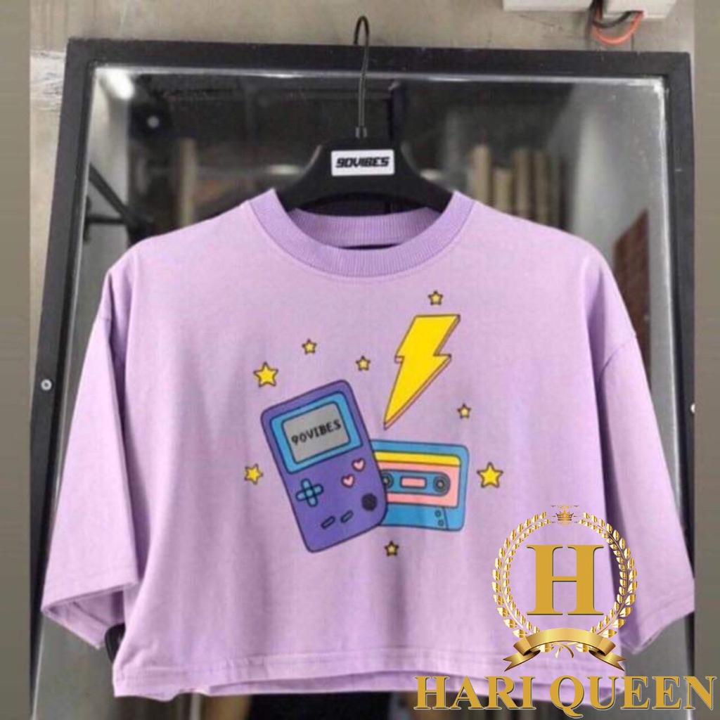 Áo croptop GAME BOY LDU0220