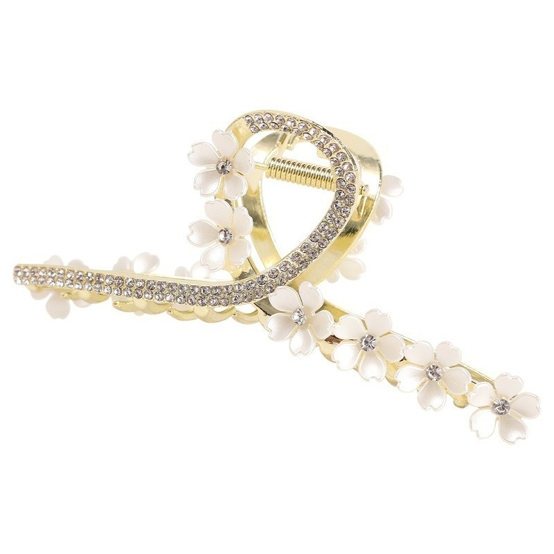 Kẹp Tóc Hình Cá Mập Đính Đá Thời Trang Hàn Quốc