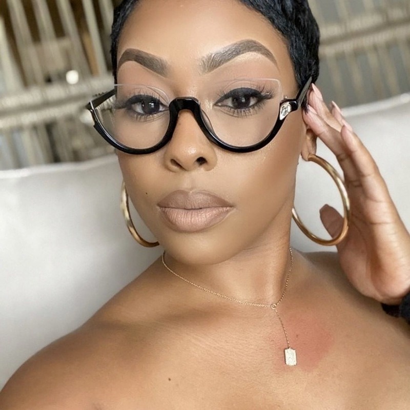 (KIQI-FASHION) COD Mắt Kính Chống Ánh Sáng Xanh Phong Cách Retro Thời Trang Cho Nam Nữ