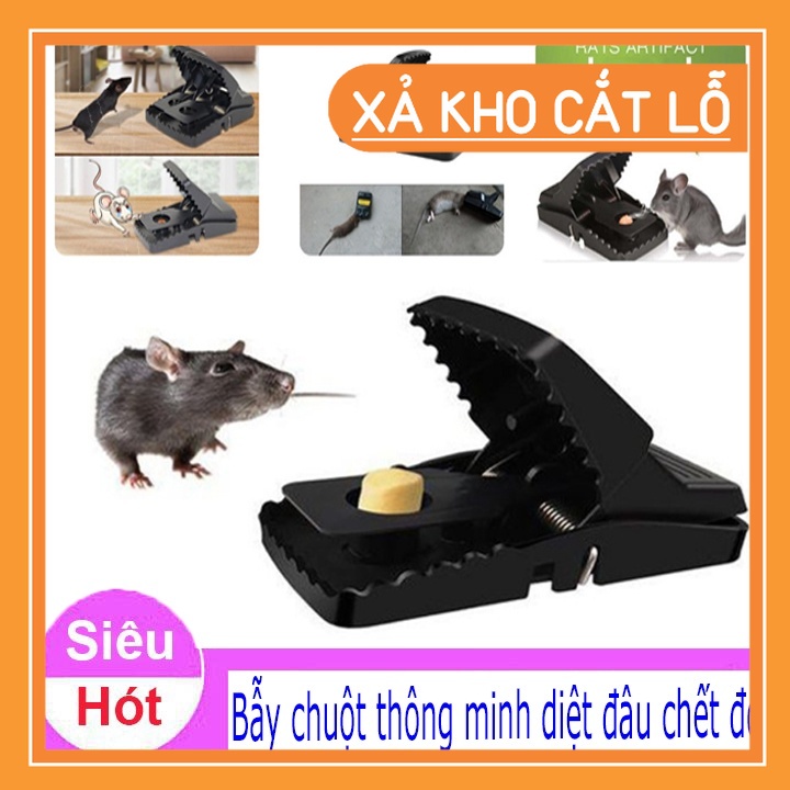 Bẫy chuột thông minh, không có hoá chất độc hại, dễ dàng trong việc lắp, cho mồi, đặt bãy - shopthanhliemr