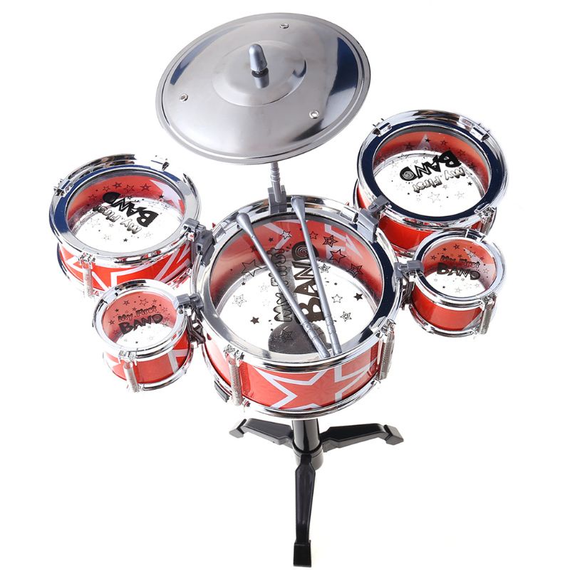 Bộ Trống Đồ Chơi Mini Dễ Thương Cho Bé