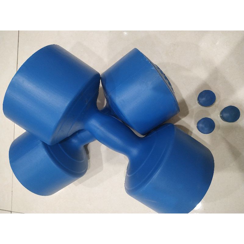 Vỏ tạ nhựa tập Gym cao cấp 4kg chưa nhồi (1 chiếc)