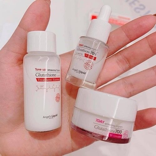SET DƯỠNG DA 7 MÓN GLUTATHIONIE