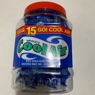 Kẹo gum cool air hũ mới 165 viên