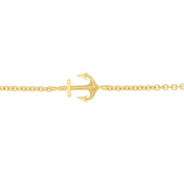PRIMA Lắc tay Vàng 24K - BST MonoChic - Hình Mỏ Neo - 111L3860