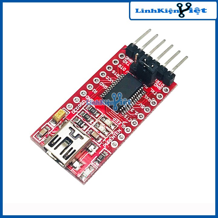 [NEW] Module USB TO COM FT232 RL 3V3 - 5V - Đỏ