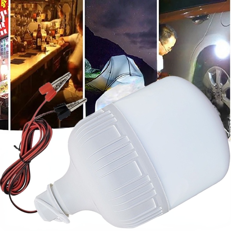 Bóng Đèn LED DC 5/10W 12V Điện Áp Thấp Di Động Tiện Dụng Mang Theo Du Lịch Dã Ngoại