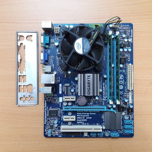 Combo Bo mạch chủ Main G41, Ram, Chip, Quạt xài tốt mọi chức năng chiến game siêu mượt
