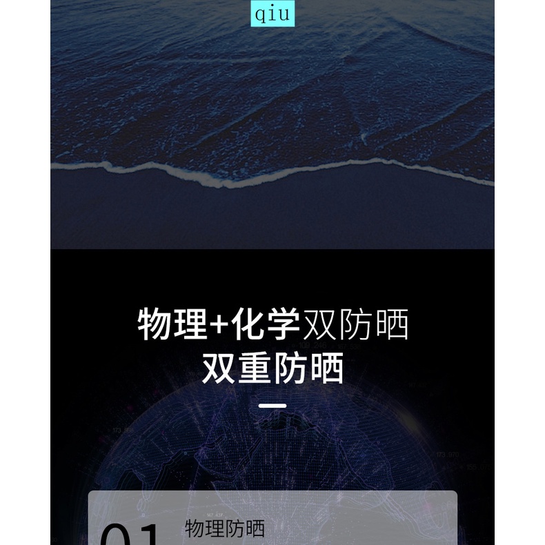 Xịt chống nắng/tia Uv màu đen phong cách quân đội dành cho nam giới | BigBuy360 - bigbuy360.vn