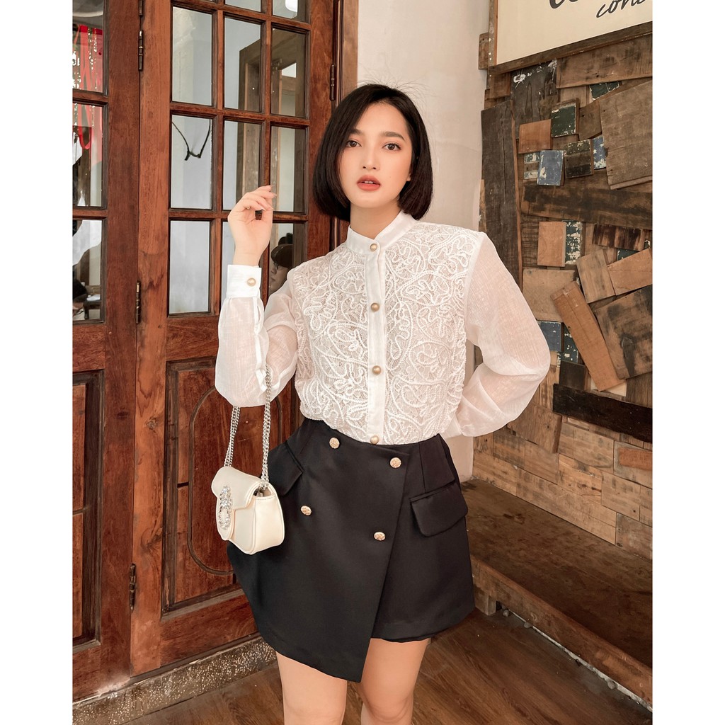 Váy quần đính nút , Peace House Clothing