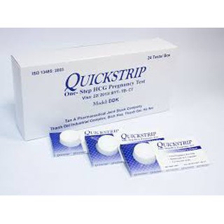COMBO X 5 hộp test_Que thử thai Quickstrip