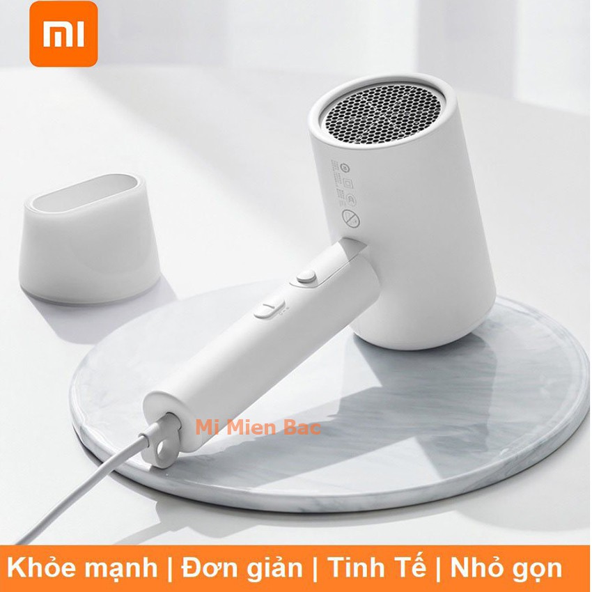 [MỚI VỀ] Máy sấy tóc Mijia, Chính hãng Xiaomi, Bổ sung ion âm chống khô tóc, Công suất lớn 1800w sấy khô nhanh