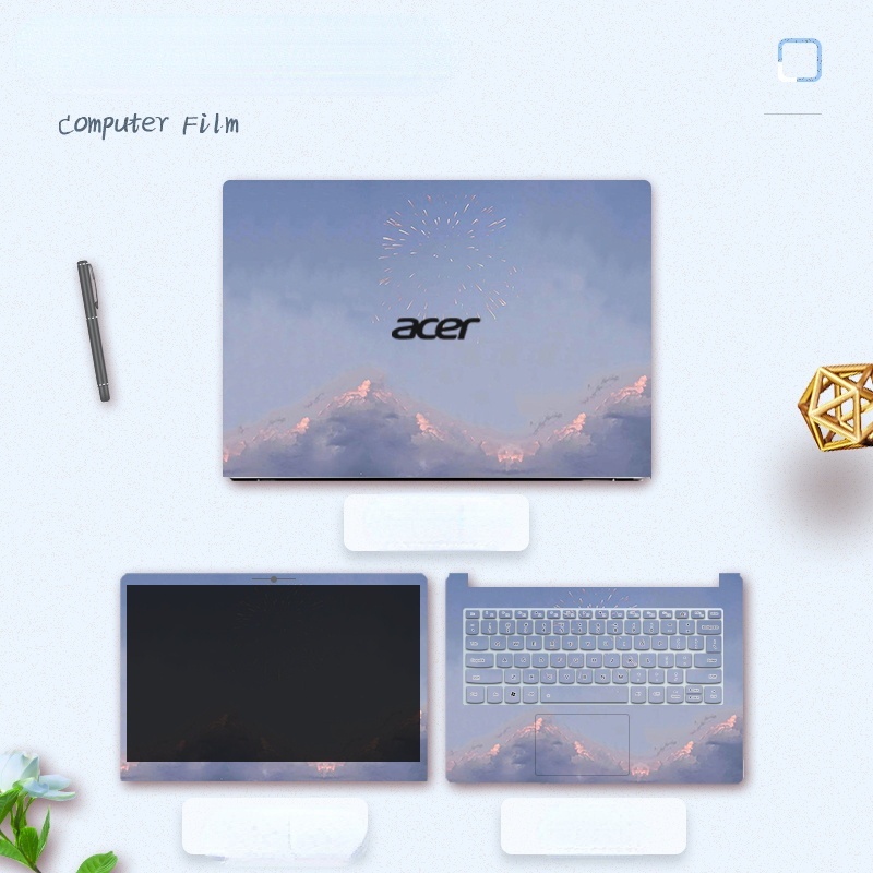Miếng Dán Ba Mặt Bảo Vệ Cho Laptop Acer Aspire 7 A715-41G 71G 72G 74G 15 inch Ốp