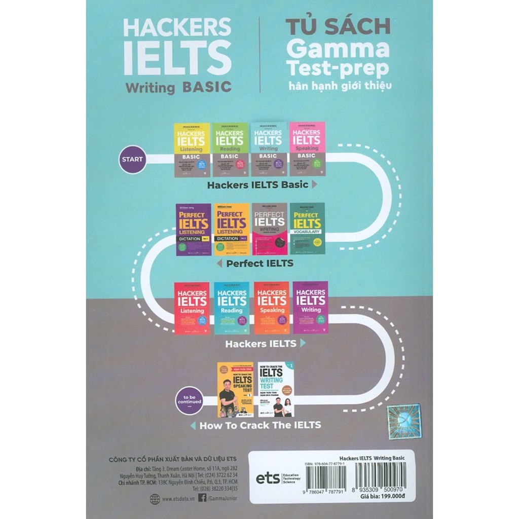 Sách - Hackers IELTS Basic - Writing [AlphaBooks]