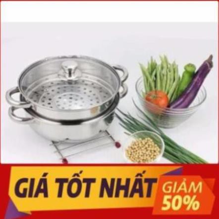 Nồi Hấp Inox 2 Tầng Đa Năng Tiện Dụng