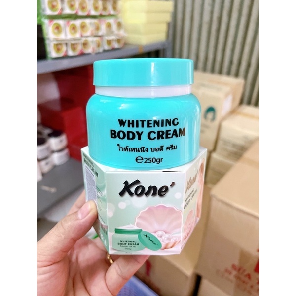 kem dưỡng trắng body Kone lục giác mẫu mới chuẩn xịn