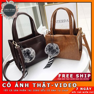 Túi xách nữ thời trang mini giá rẻ kết hợp đeo chéo