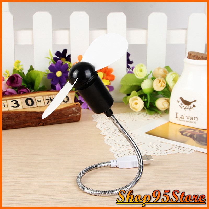 Quạt USB Mini 2.0 dùng 5v tích hợp laptop, sạc Dự phòng cổng usb