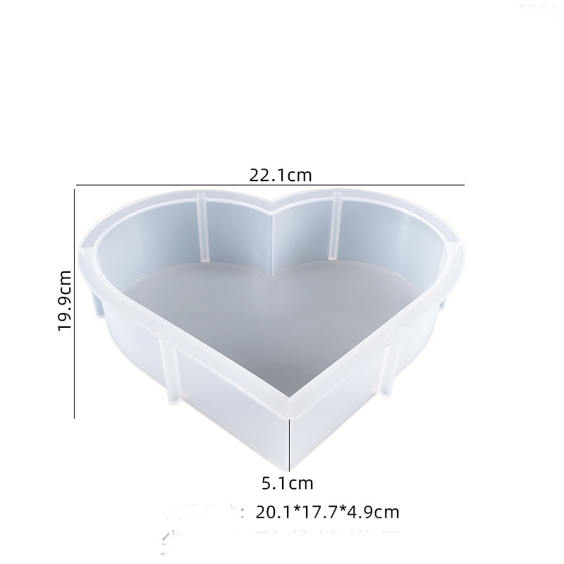 Khuôn Silicon GIá Đỡ Sách Hình Khối DIY