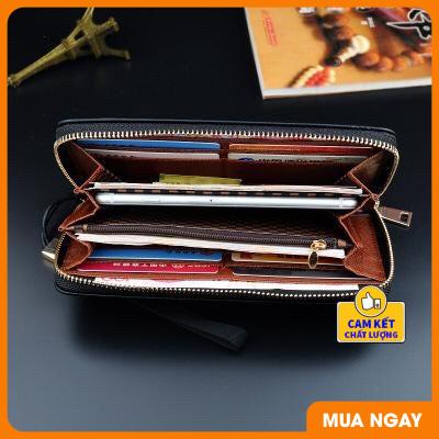 Ví nữ cầm tay thời trang nhiều ngăn đựng tiền,đựng thẻ và điện thoại ST904