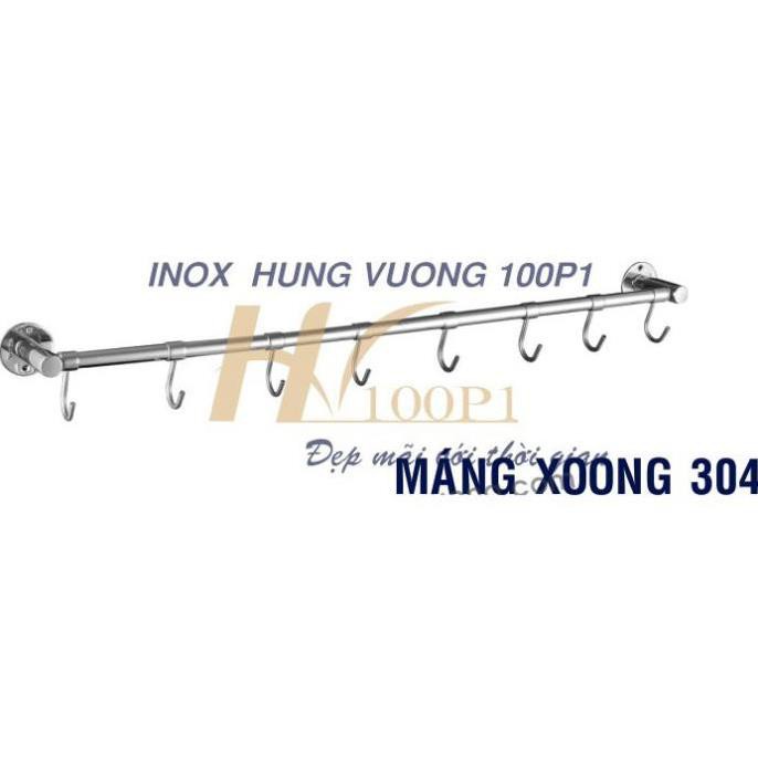 Máng Móc Treo Xoong Nồi  Hoặc Treo Mũ Nón Bảo Hiểm Inox 304 Cao Cấp cao cấp