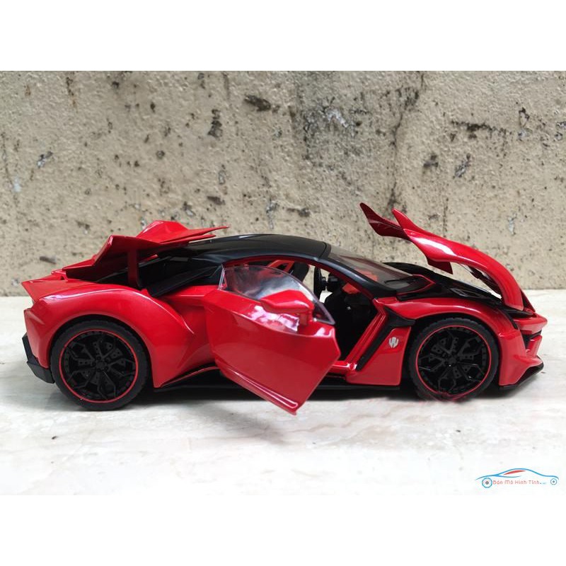 ​Mô hình xe Lykan HyperSport 2020 tỷ lệ 1:24