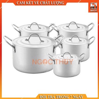Nồi xoong nhôm quân dụng Hải Phòng hàng dày đẹp