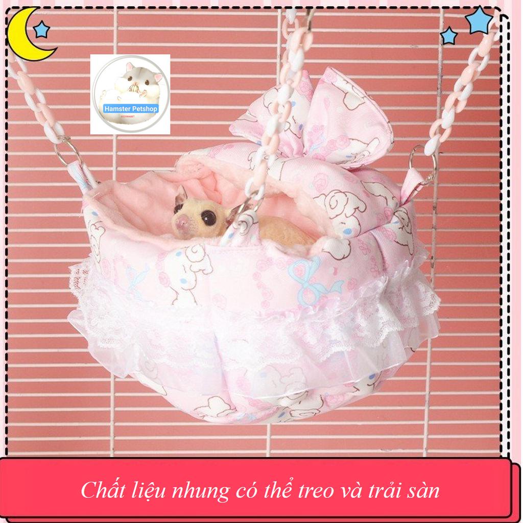 Túi ngủ / Võng treo lồng cho Hamster, Sóc Bay, Sóc Bông, Sóc Đất...