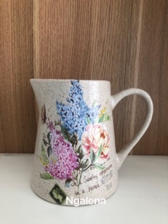 Bình cắm hoa vintage- Gốm Sứ Bát Tràng
