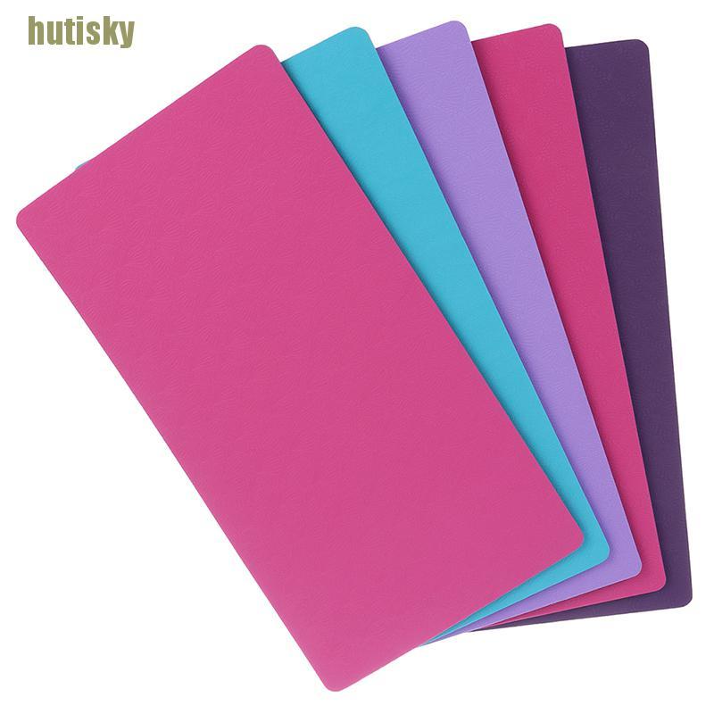 hutisky Yoga Knee Pad Cushion Soft Foam Yoga Knee Mat Support Gym Fitness Exercise CDH