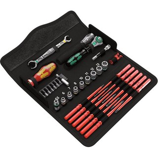 Bộ dụng cụ wera kraftform kompakt w 1 maintenance 680370 tua vít thay đầu, cách điện 1000v - hàng chính hãng 100% từ đức