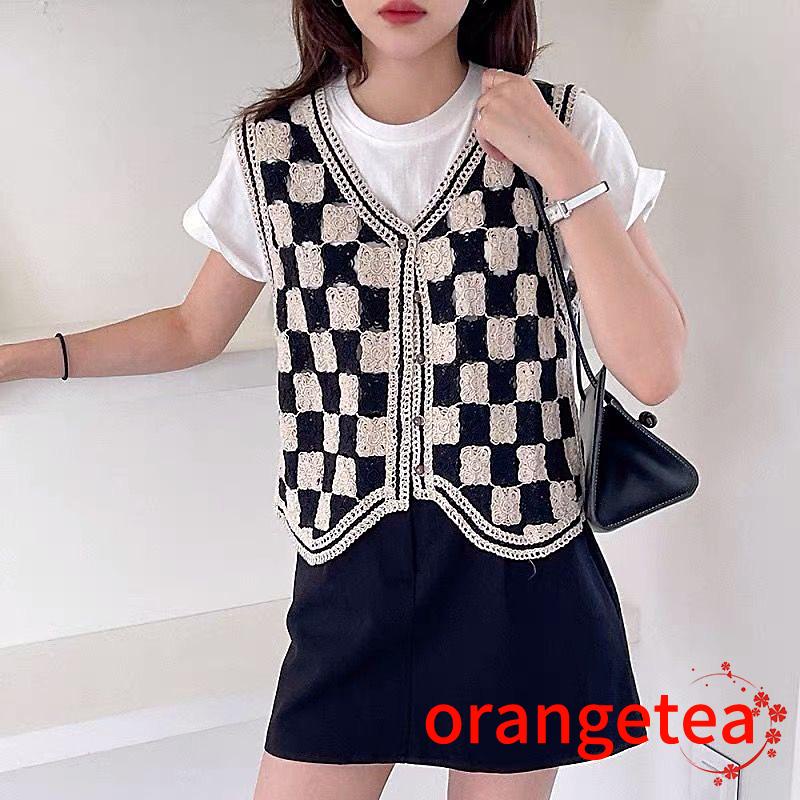 Áo khoác cardigan không tay cổ chữ v thời trang cho nữ