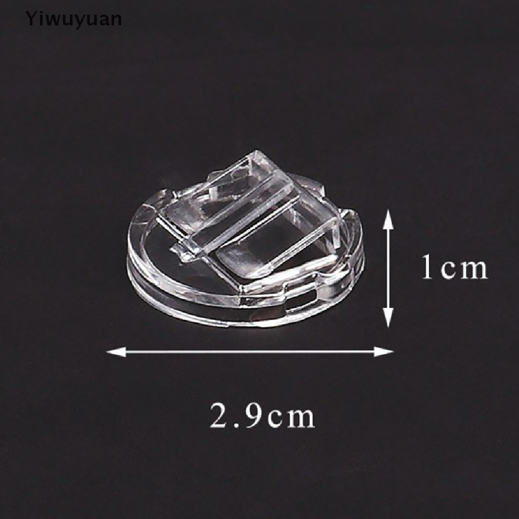 &lt; Yiwuyuan &gt; 10 Khay Trưng Bày Nhẫn Bằng Nhựa Trong Suốt