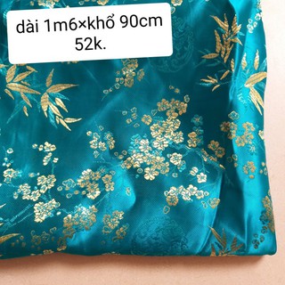 Vải Gấm thượng hải , khổ 90cm.